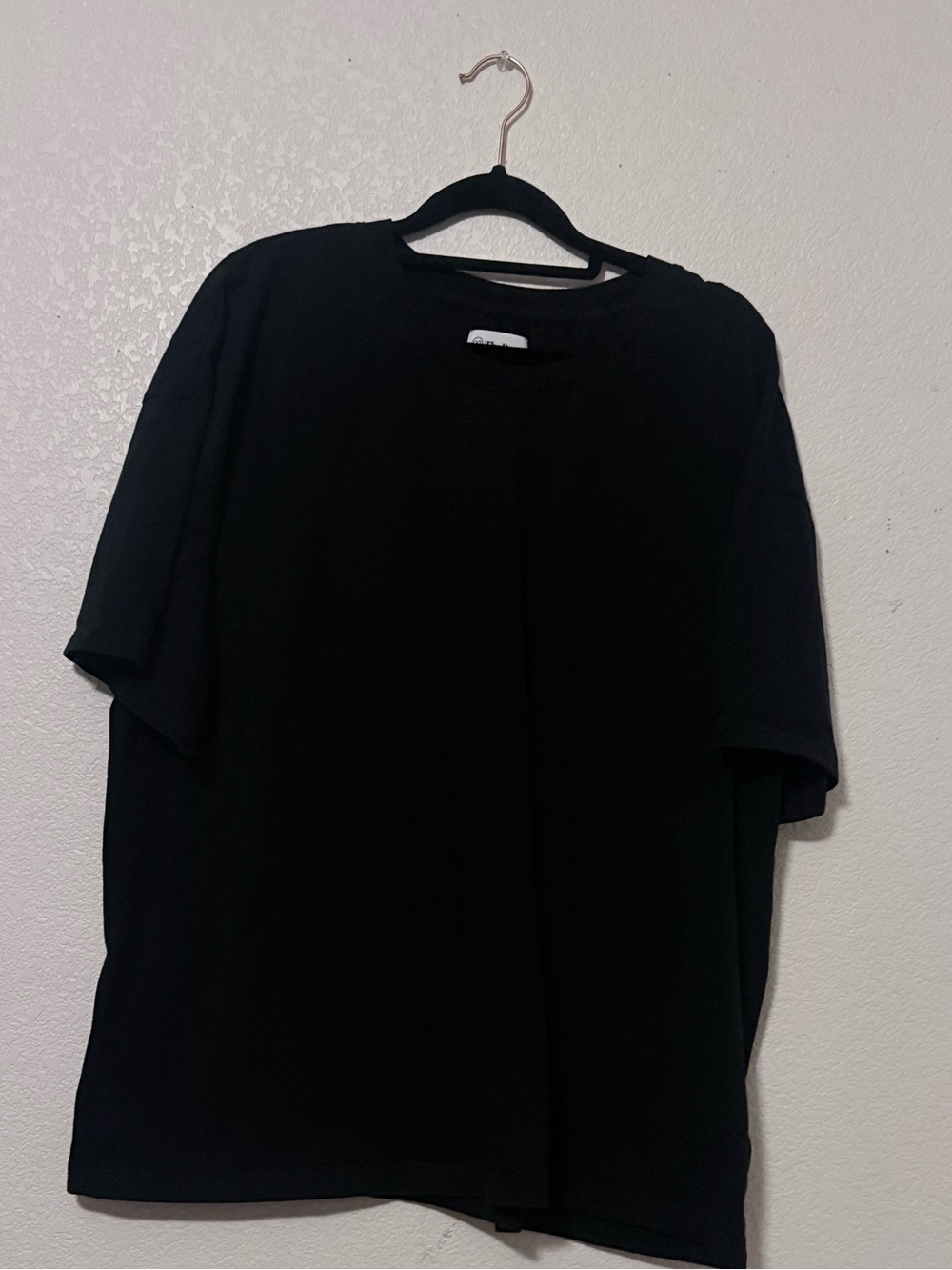 The drop Classic Black Men's Crewneck T-Shirt - Brand Unspecified